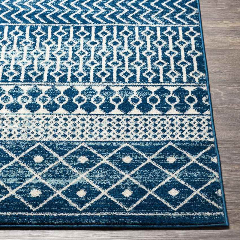 Lynar Global Dark Blue Area Rug