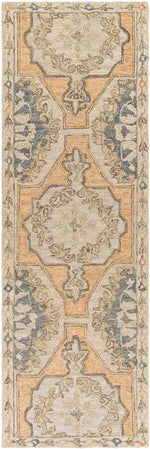 Mill Creek Traditional Peach Area Rug