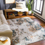 St Joseph Modern Light Gray Area Rug