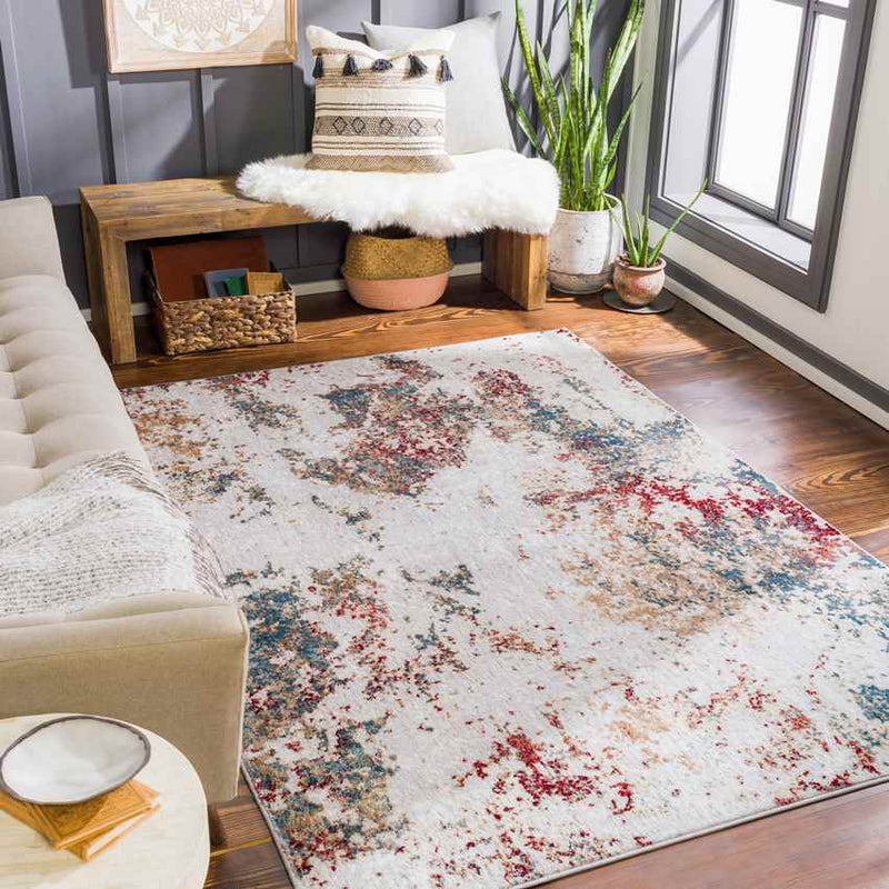 St Libory Modern Light Gray Area Rug