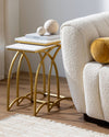 Goriach Gold End Table