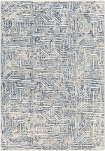 Rathbun Modern Navy Area Rug
