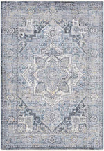 Renwick Traditional Dark Teal Area Rug