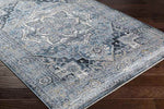 Renwick Traditional Dark Teal Area Rug