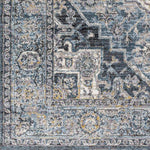 Renwick Traditional Dark Teal Area Rug