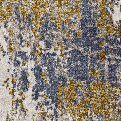 Knott Modern Navy Area Rug