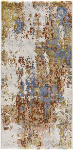 Knott Modern Burgundy Area Rug