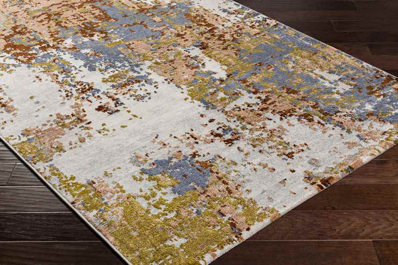 Knott Modern Burgundy Area Rug