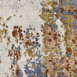 Knott Modern Burgundy Area Rug