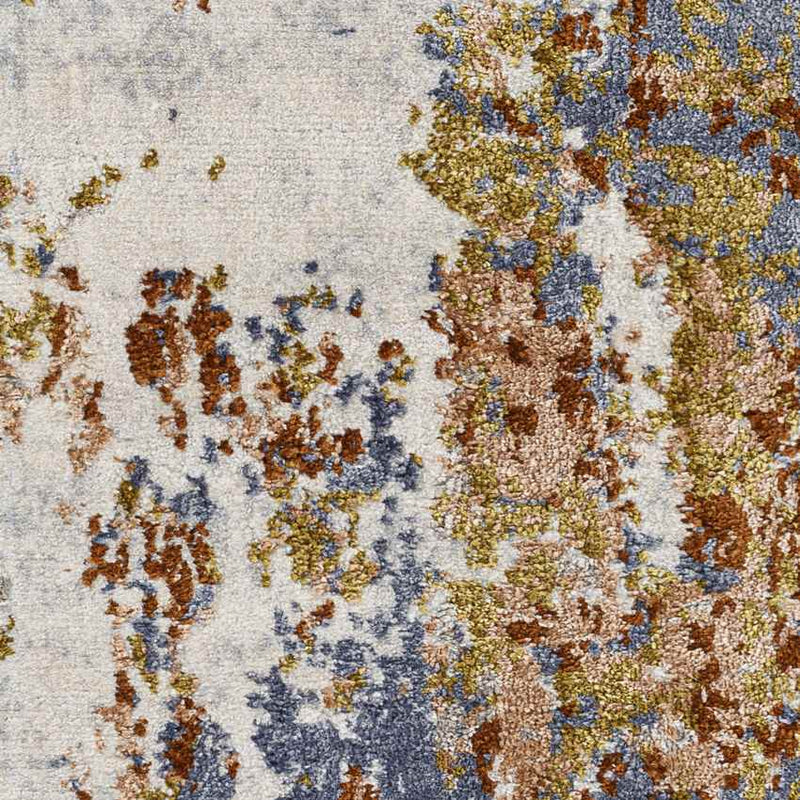 Knott Modern Burgundy Area Rug