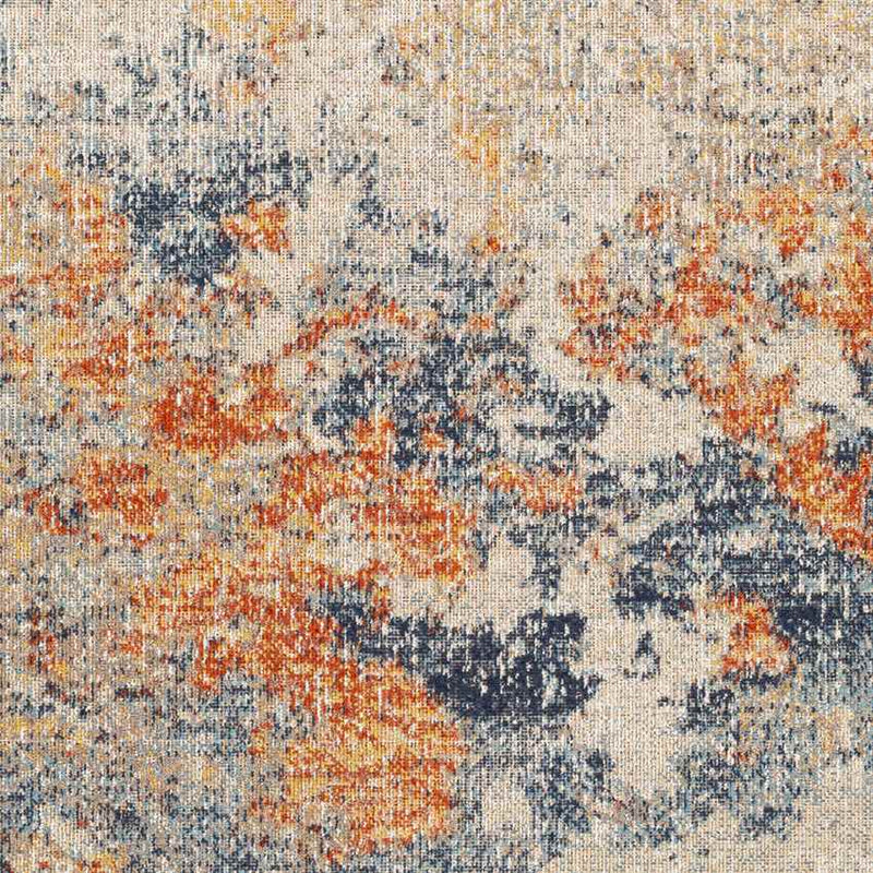 St Donatus Modern Burnt Orange Area Rug