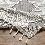 Udall Global Black Area Rug