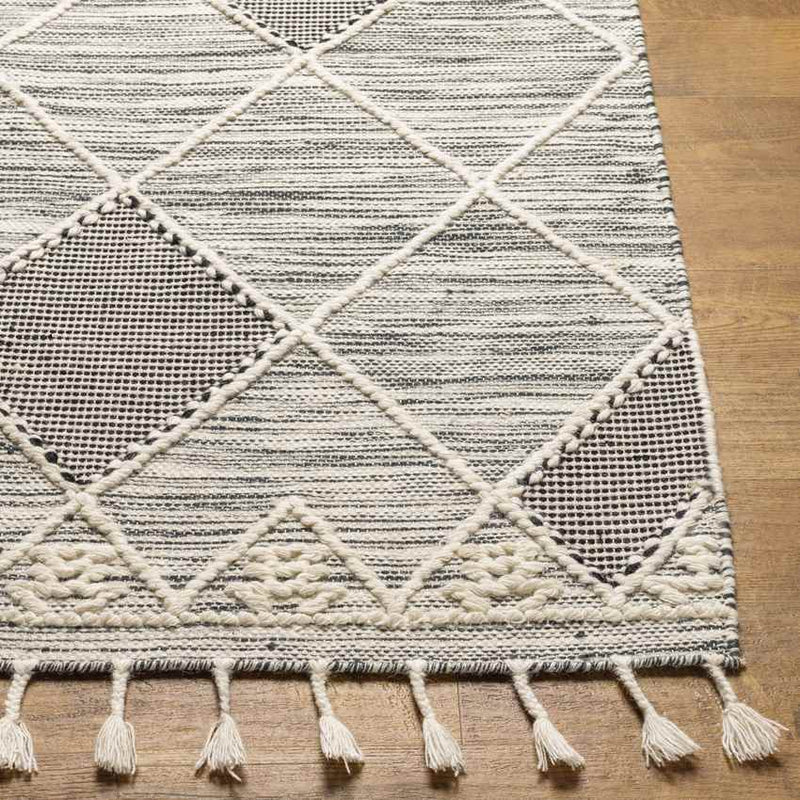 Udall Global Black Area Rug