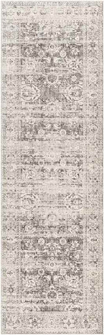 Van Wert Traditional Charcoal Area Rug