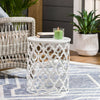 Pram White End Table