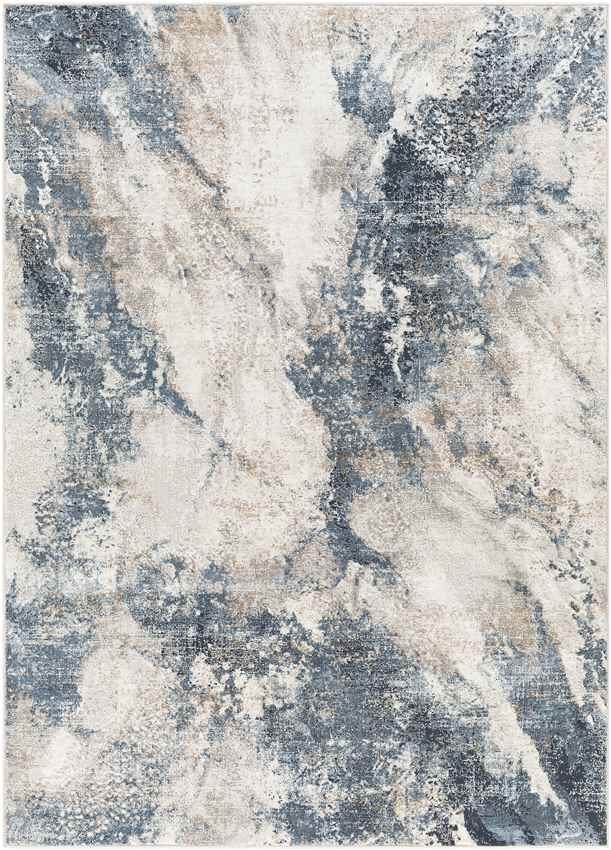 Guthrie Center Modern Navy Area Rug