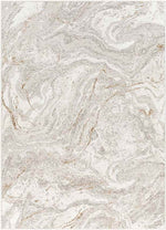 Guttenberg Modern Light Gray Area Rug