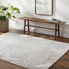 Guttenberg Modern Light Gray Area Rug