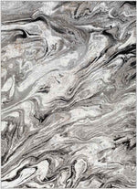 Halbur Modern Charcoal Area Rug
