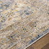 Harcourt Traditional Ice Blue Area Rug