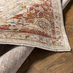 Harcourt Traditional Rust Area Rug