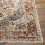 Harcourt Traditional Rust Area Rug