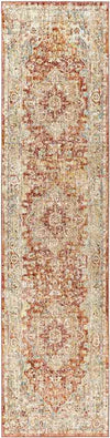 Harcourt Traditional Burgundy Area Rug