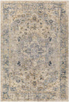 Harcourt Traditional Denim Area Rug