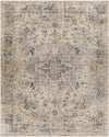 Harcourt Traditional Denim Area Rug