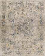 Harcourt Traditional Denim Area Rug