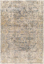 Harpers Ferry Traditional Denim Area Rug