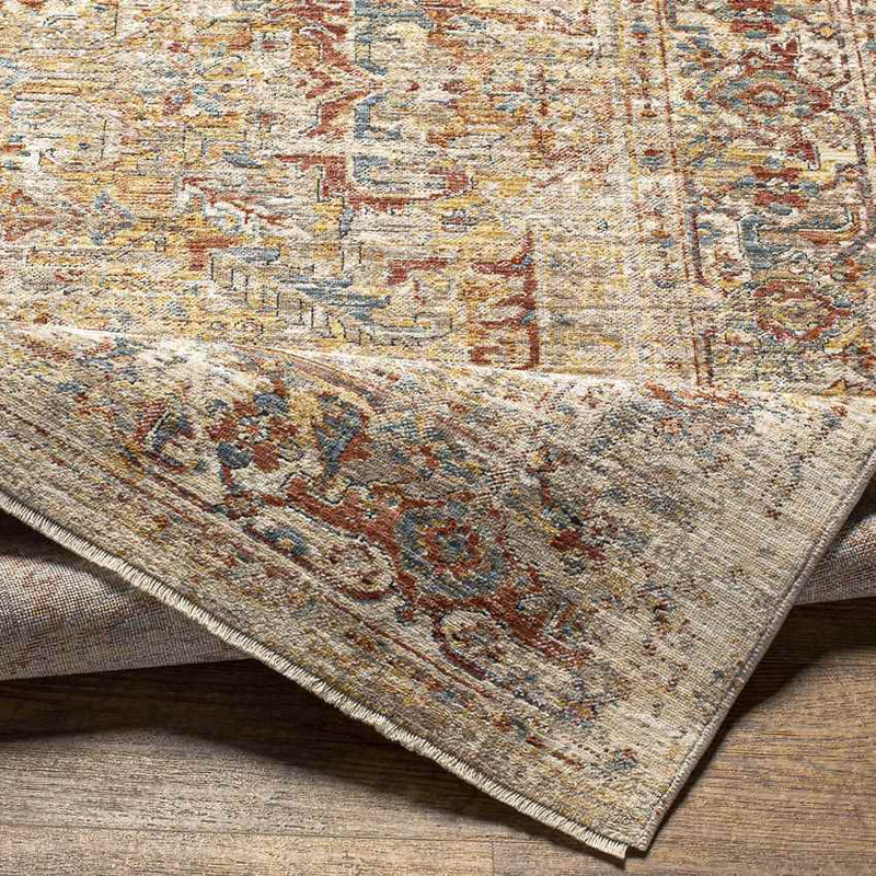 Hartley Traditional Rust Area Rug
