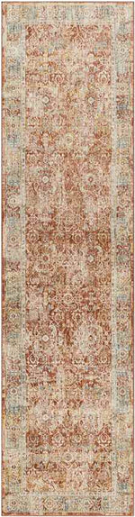 Hartwick Traditional Burgundy Area Rug