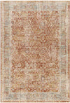 Hartwick Traditional Burgundy Area Rug