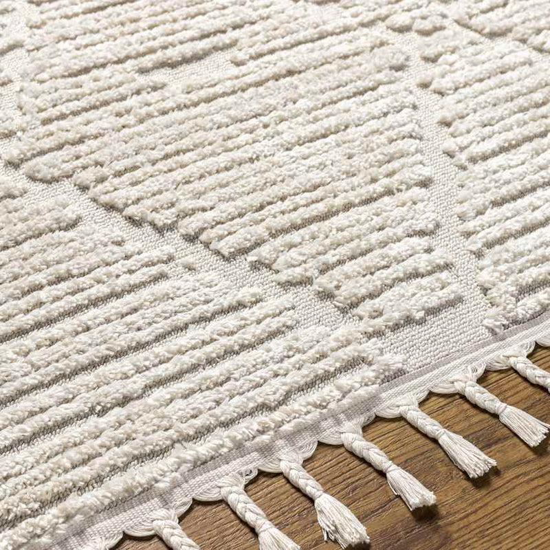 Tymbou Global Beige Area Rug