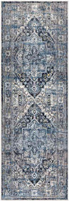 Kato Traditional Dark Teal Area Rug