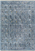 Komurcu Traditional Dark Teal Area Rug