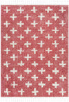 Koilani Global Bright Red Area Rug