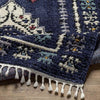 Larnakas Global Dark Blue Area Rug
