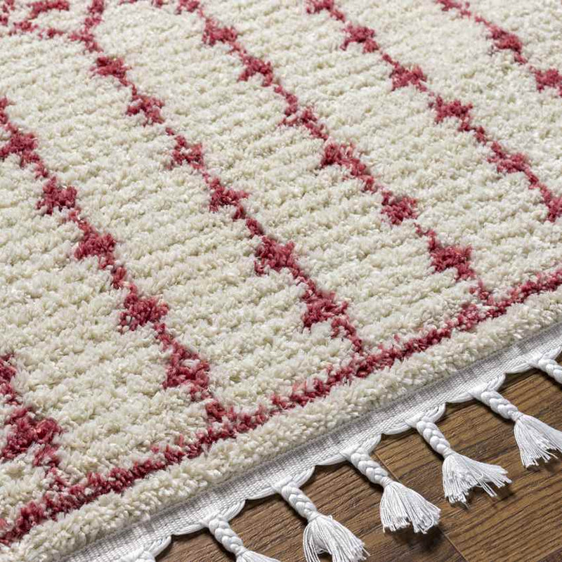 Amvrosios Global Red Area Rug