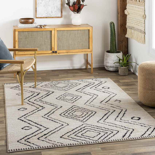 Monagra Global Ivory Area Rug