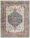 Ladora Traditional Dark Blue Area Rug