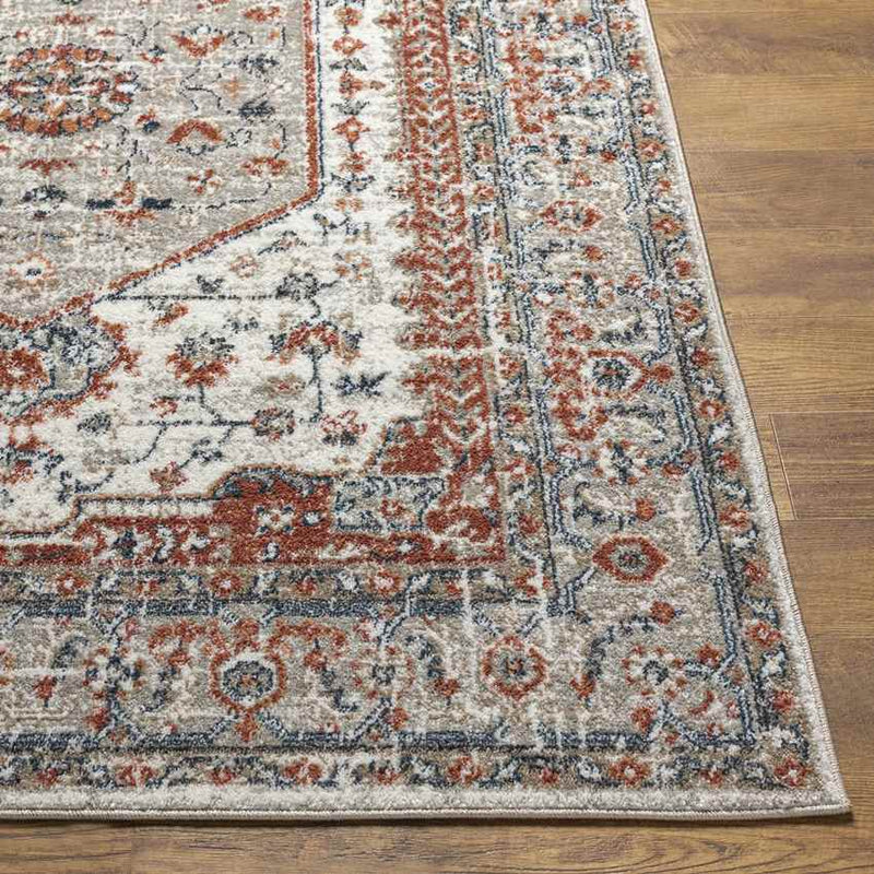 Ladora Traditional Ivory Area Rug