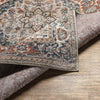 Lake Mills Traditional Burgundy Area Rug