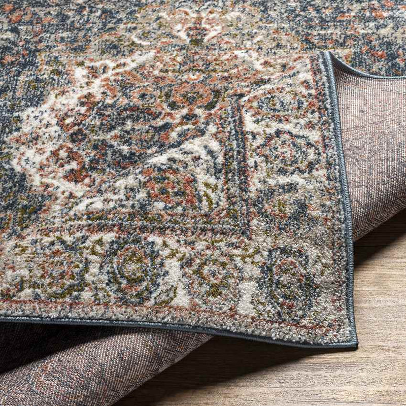 Lake Park Traditional Dark Green Area Rug