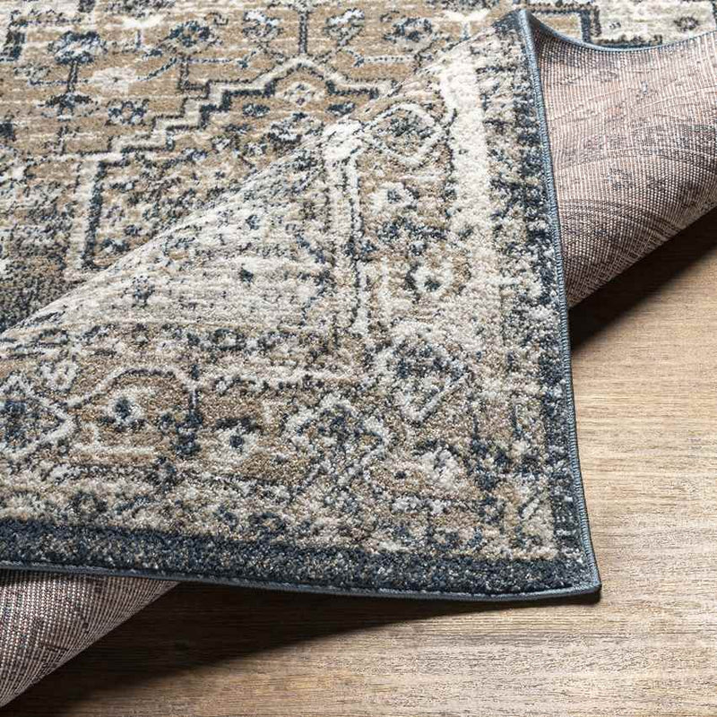 Lakota Traditional Dark Green Area Rug