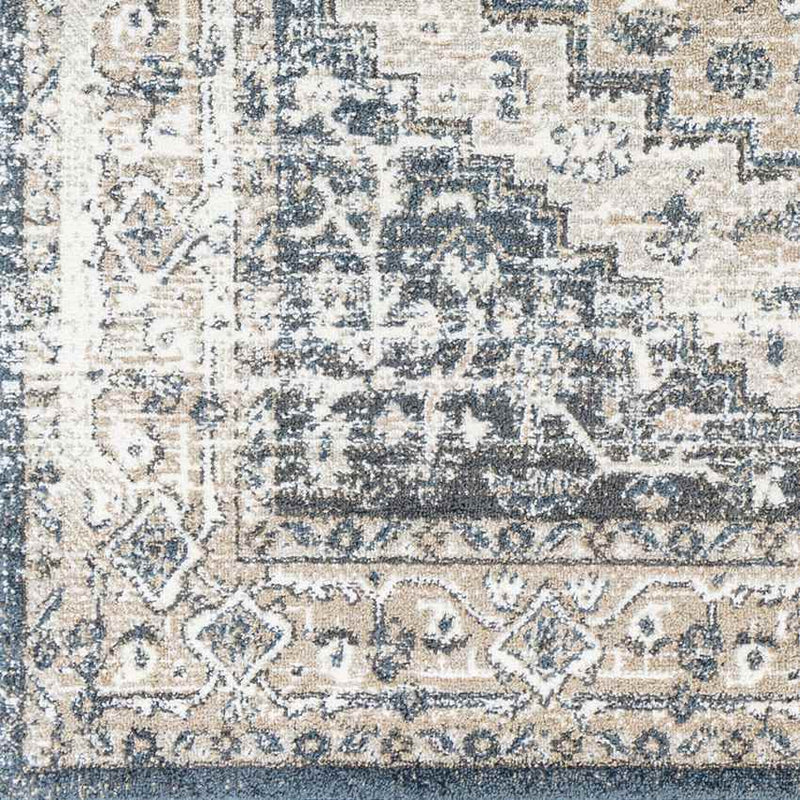 Lakota Traditional Dark Green Area Rug
