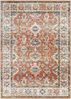 Lambs Grove Traditional Burgundy Area Rug