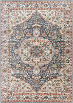 Lanesboro Traditional Dark Green Area Rug