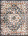 Lanesboro Traditional Dark Green Area Rug